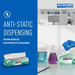 Science™ Kimwipes® Delicate Task Wipes (34256), Pop-Up Box, White