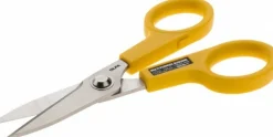 Scissors: 5" OAL, Stainless Steel Blades