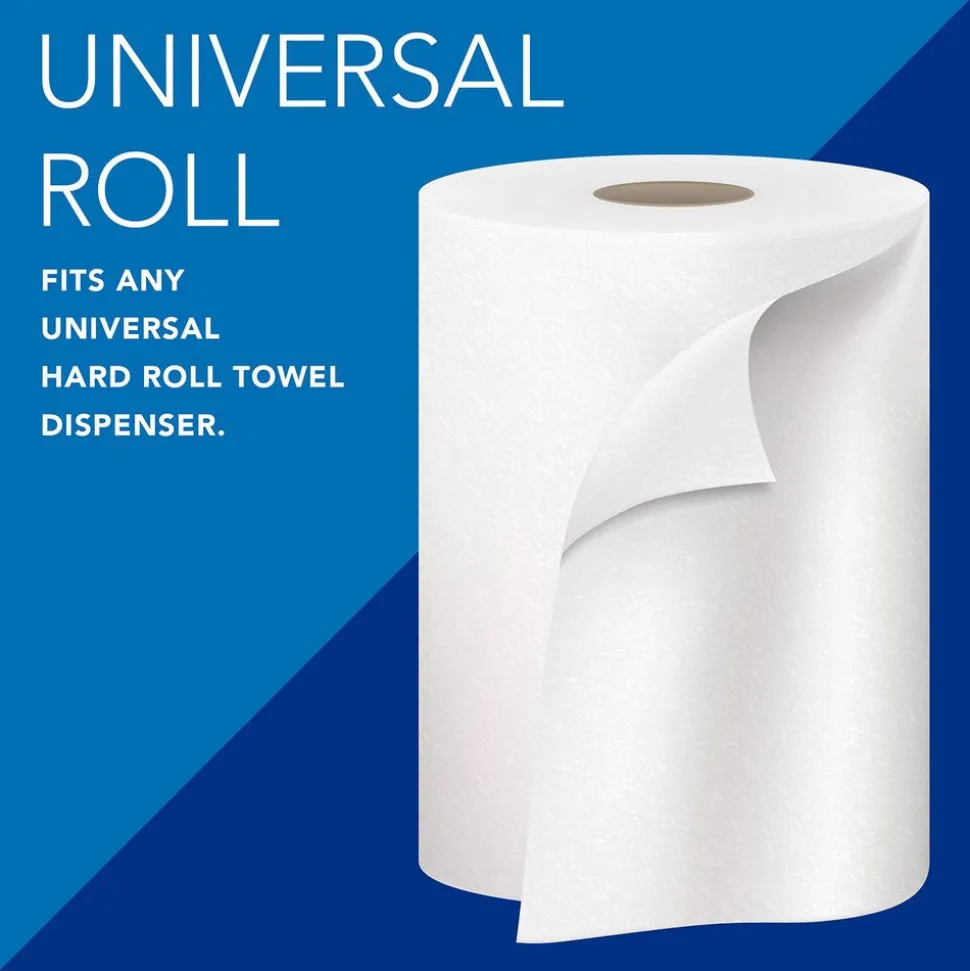 Scott Essential High Capacity Hard Roll Paper Towels (01000), White