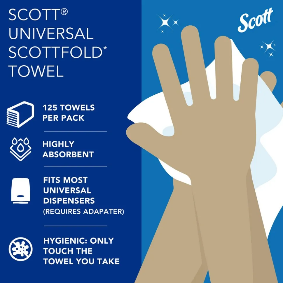 Scott Essential Jumbo Roll (JR) Commercial Toilet Paper (07805), 2-ply, White