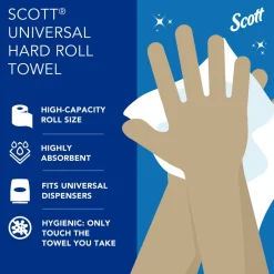 Scott Essential Professional Standard Roll Bathroom Tissue (04460), 2-ply, White
