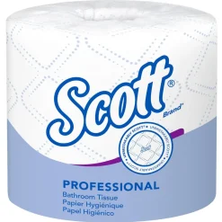 Scott Essential Professional Standard Roll Bathroom Tissue (04460), 2-ply, White