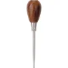 Scratch Awl: Precision Ground Point, High Carbon Steel, 3-1/2" Blade, 6-1/2" OAL