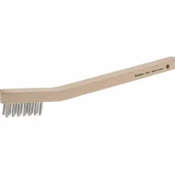 Scratch Brush: 3 Row, 7 Column, Stainless Steel