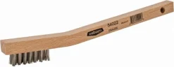 Scratch Brush: 3 Row, 7 Column, Stainless Steel