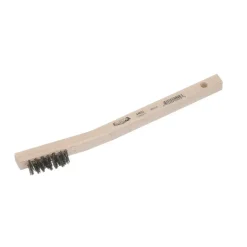 Scratch Brush: 3 Row, 7 Column, Stainless Steel