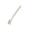Scratch Brush: 3 Row, 7 Column, Stainless Steel
