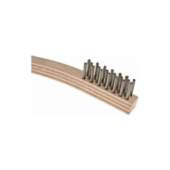 Scratch Brush: 3 Row, 7 Column, Steel