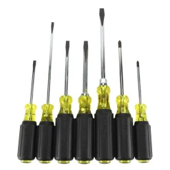 Screwdriver Set: 7 Pc, Cabinet, Keystone & Phillips