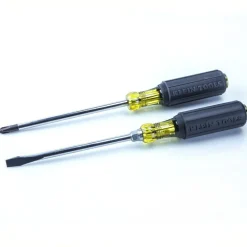 Screwdriver Set: 8 Pc, Phillips & Slotted