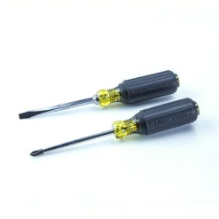 Screwdriver Set: 8 Pc, Phillips & Slotted