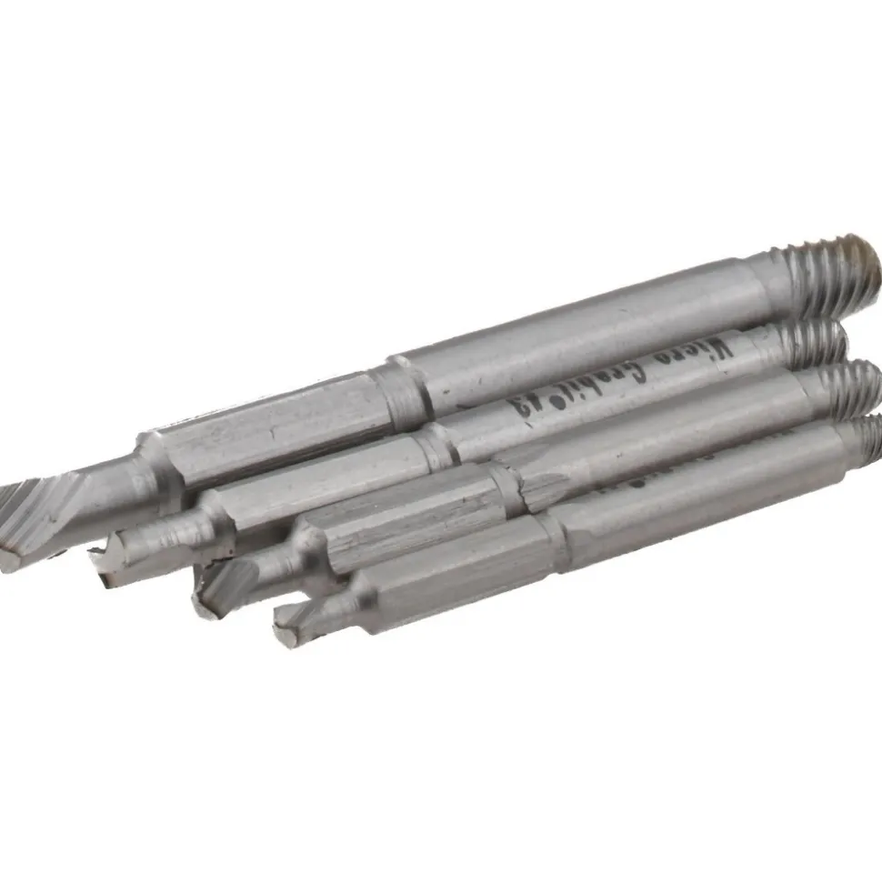 Screw Extractor & Drill: 4 Pc