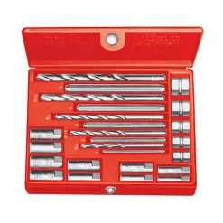 Screw Extractor & Drill: 20 Pc