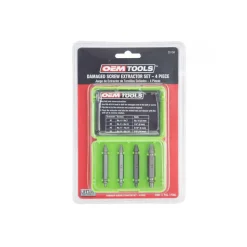 Screw Extractor: #1, #2, #3 & #4, for #11 to #14, #16 to #24, #4 to #7 & #8 to #10 Screws