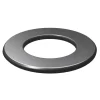 1/2" Screw Standard Flat Washer: Grade 316 Stainless Steel, Bright/Uncoated