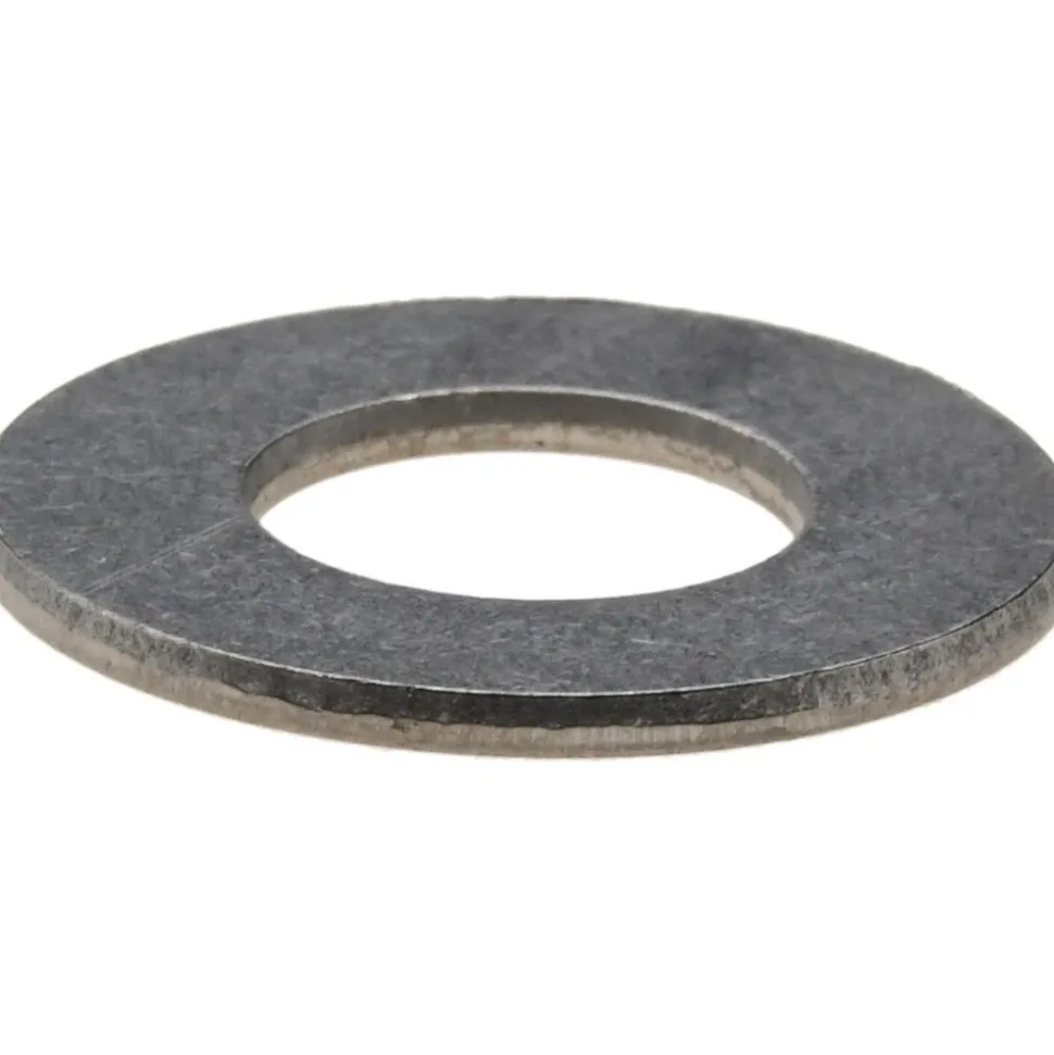 1/2" Screw Standard Flat Washer: Grade 316 Stainless Steel, Bright/Uncoated