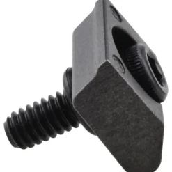1/4-20 Screw Thread, 3/4" Wide x 0.15" High, Smooth Steel Standard Style Screw Mount Toe Clamp