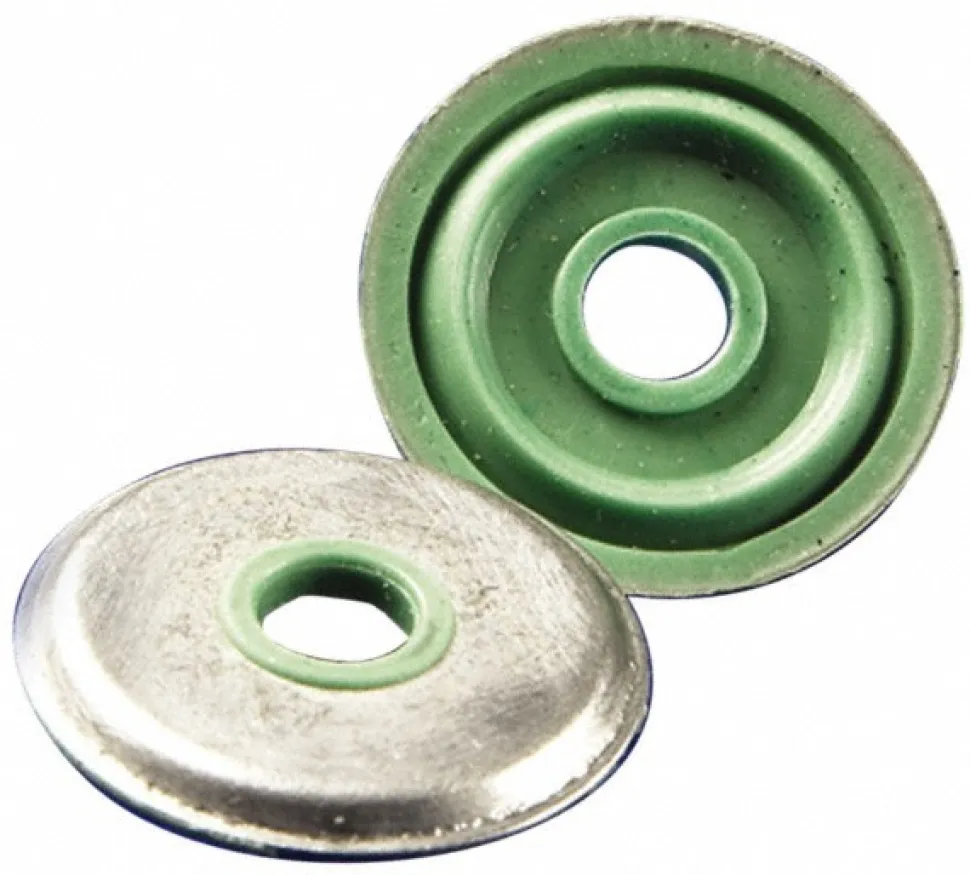 #8 Screw, Uncoated, Stainless Steel Pressure Sealing Washer