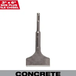 SDS PLUS Tile Chisel 3" X 6"