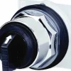 Selector Switch Only: 3 Positions, Maintained (MA), 600V, Black Knob & Push Button