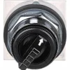 Selector Switch Only: 2 Positions, Maintained (MA), 600V, Black Knob & Push Button