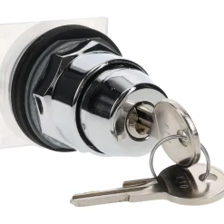 Selector Switch Only: 4 Positions, Maintained (MA), 600V, Black Knob & Push Button