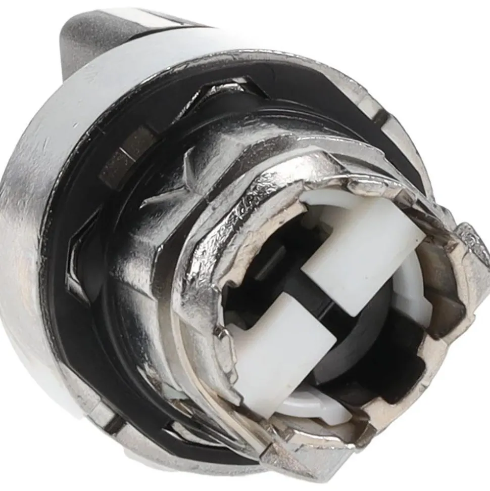 Selector Switch: 2 Positions, Maintained (MA), Black Handle