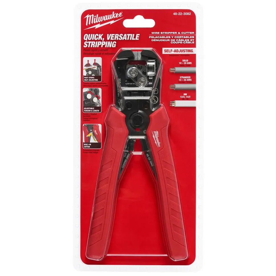 Self-Adjusting Wire Stripper & Cutter