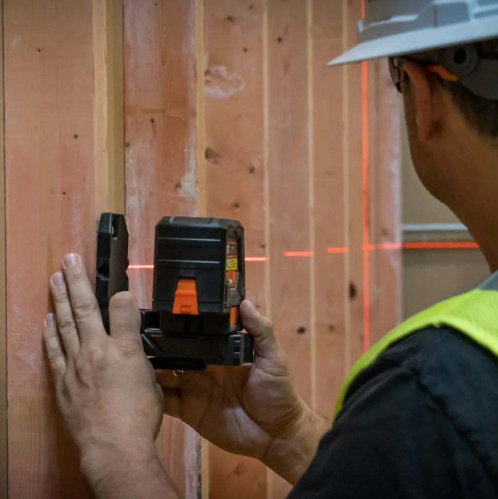 Self Leveling Laser Level: 2 Beams, Red Beam