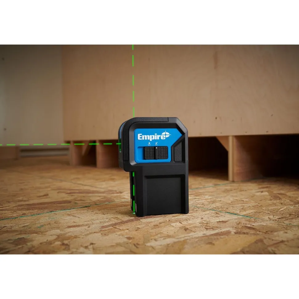 Self Leveling Laser Level: 3 Beams, Green Beam