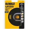 Semi-Circle Oscillating Tool Blade: Flush Cutting, Bi-Metal, For Use With Wood, Wood with Nails, Drywall