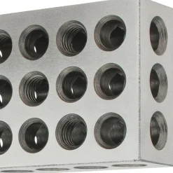 Setup Block: 0.0001 Squareness, Hardened Steel, 1-2-3 Block