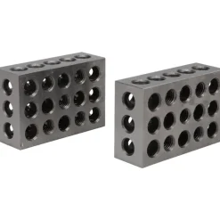 Setup Block: 0.0003 Squareness, Hardened Steel, 1-2-3 Block