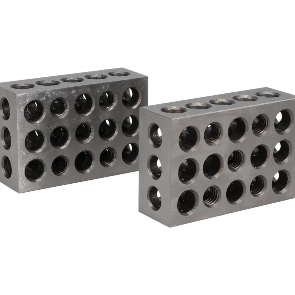 Setup Block: 0.0003 Squareness, Hardened Steel, 1-2-3 Block