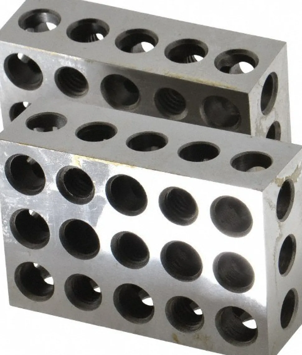 Setup Block: 0.0001 Squareness, Hardened Steel, 1-2-3 Block