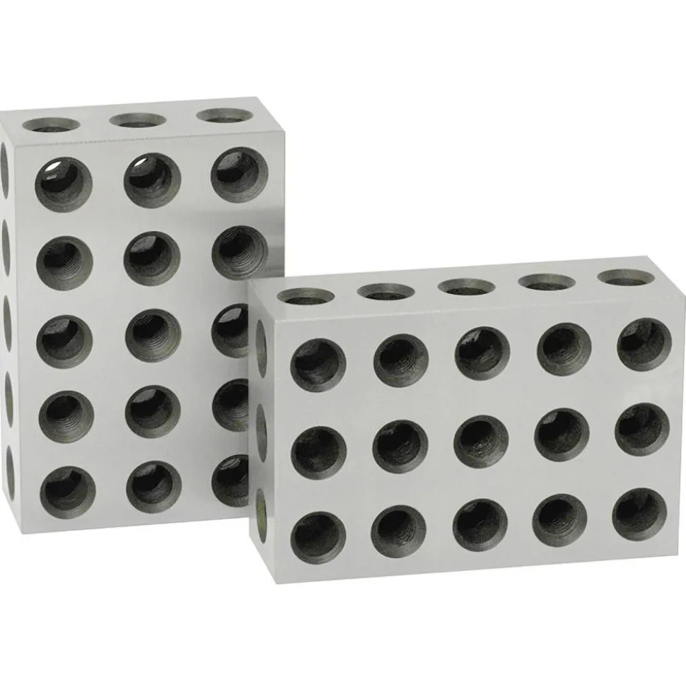 Setup Block: 0.0003 Squareness, Hardened Steel, 1-2-3 Block