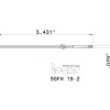 SGFH Double End Right Hand Indexable Cutoff Blade