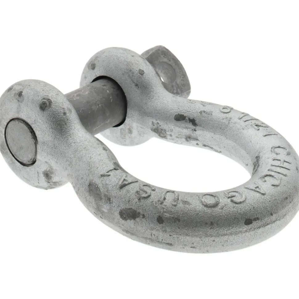 Shackles: Chain Size: 1.0000 in; Shackle Type: Anchor