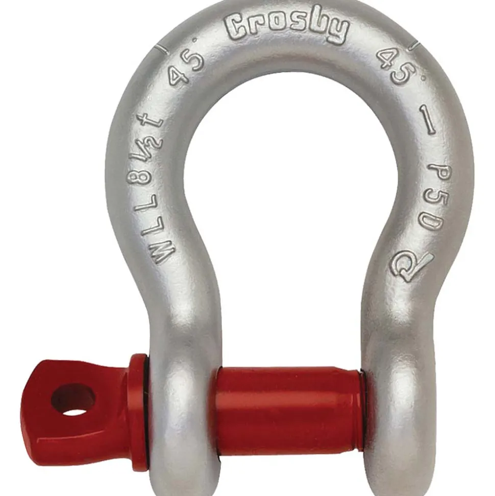 Shackle: Screw Pin, 2000.000 Working Load Limit