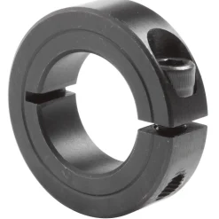 Shaft Collar: Clamp, 0.625" Bore Dia, 1-5/16" OD, Steel