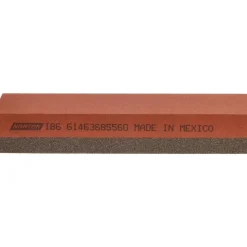 Sharpening Stone: 6'' OAL, 2'' Wide, 1'' Thick, Rectangle, Aluminum Oxide