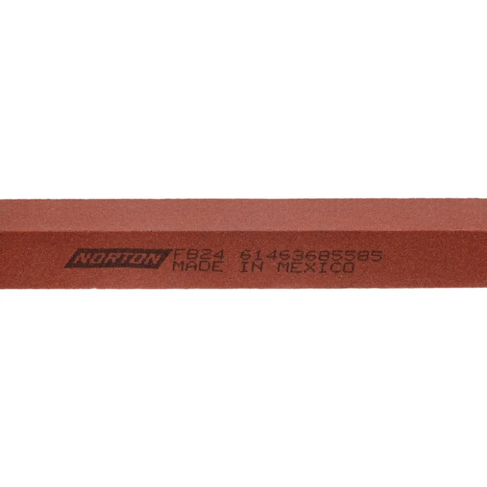 Sharpening Stone: 1/2'' Thick, Rectangle, Aluminum Oxide