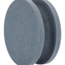 Sharpening Stone: 1-1/2'' Thick, Round, Silicon Carbide