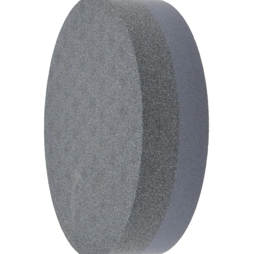 Sharpening Stone: 1'' Thick, Round, Silicon Carbide