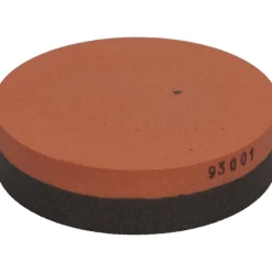 Sharpening Stone: 1'' Thick, Round, Aluminum Oxide
