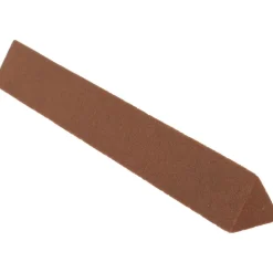 Sharpening Stone: 1/2'' Thick, Triangle, Aluminum Oxide