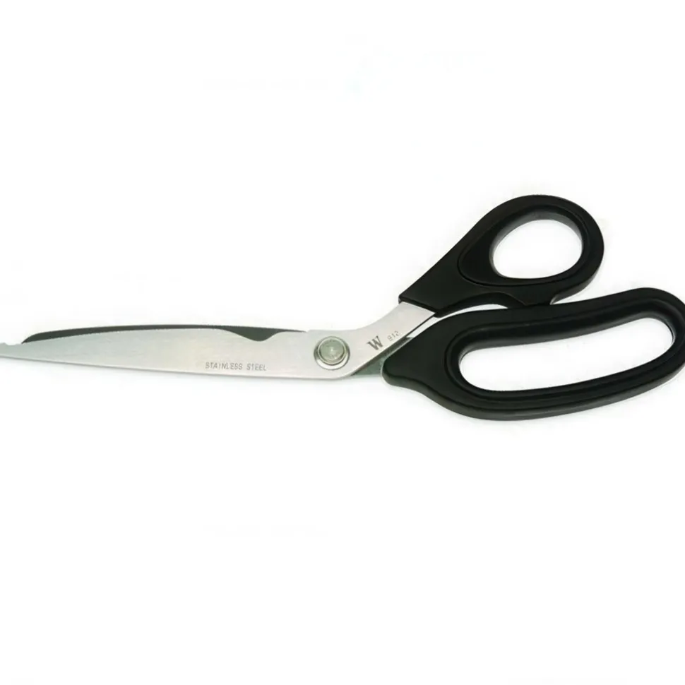 Shears: 10" OAL, 5-1/2" LOC, Stainless Steel Blades