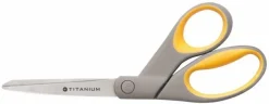 Shears: 8" OAL, 3-1/4" LOC, Titanium Blades