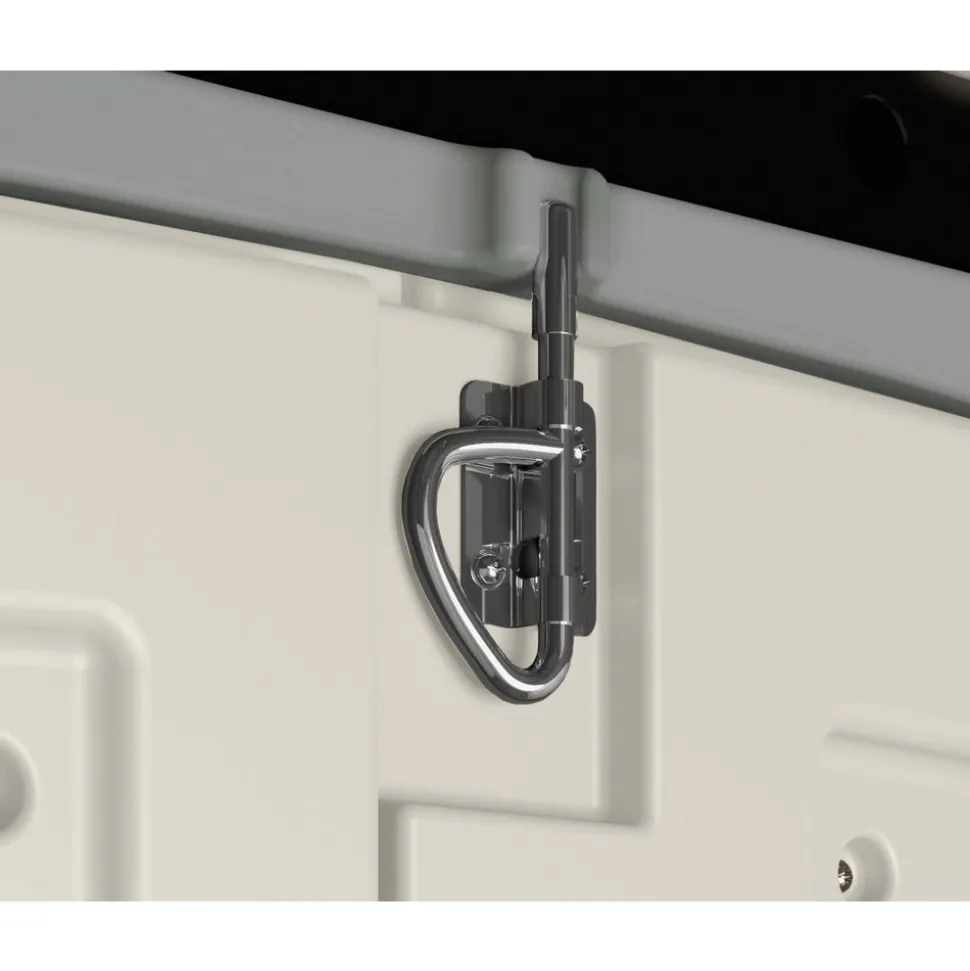 Sheds: Shed Type: Vertical Storage Shed; Overall Width: 75 in; Overall Depth: 65.25 in; Overall Height: 92.75 in