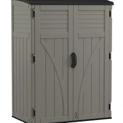 Sheds: Shed Type: Vertical Storage Shed; Overall Width: 53 in; Overall Depth: 32.5 in; Overall Height: 71.5 in